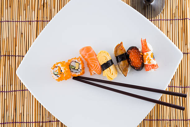istock tasty Japanese sushi 471499043