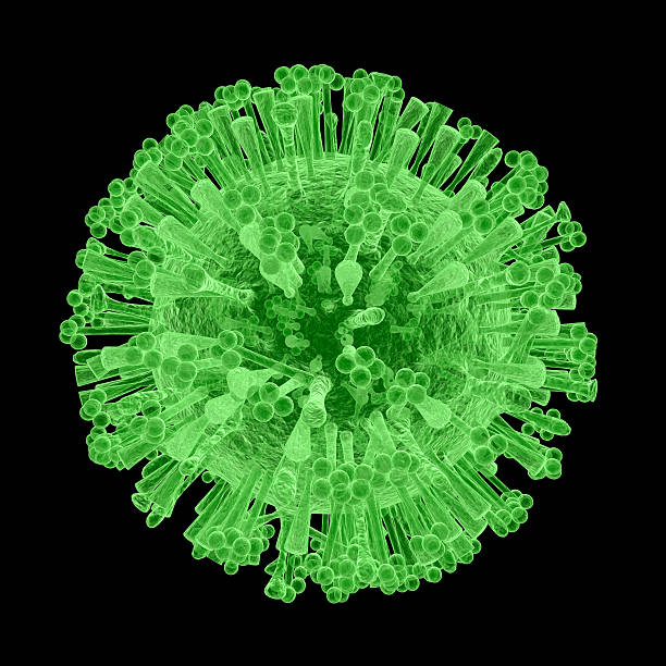 H1N1 Virus stock photo