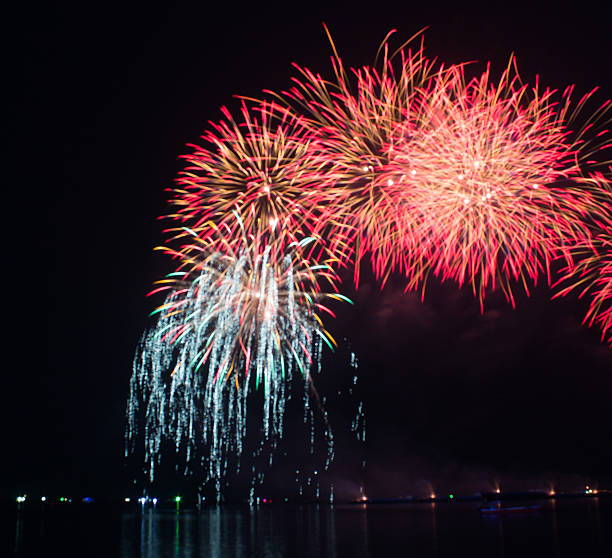 istock abstract red and purple bright light burst blur fireworks 471499574