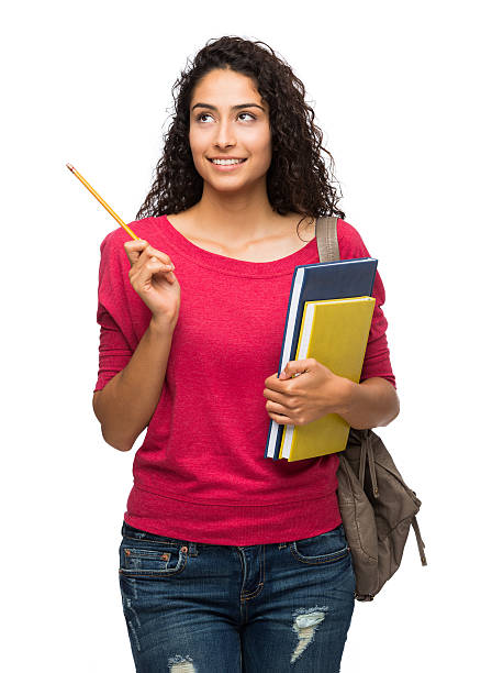 istock Confident female college student 471499912