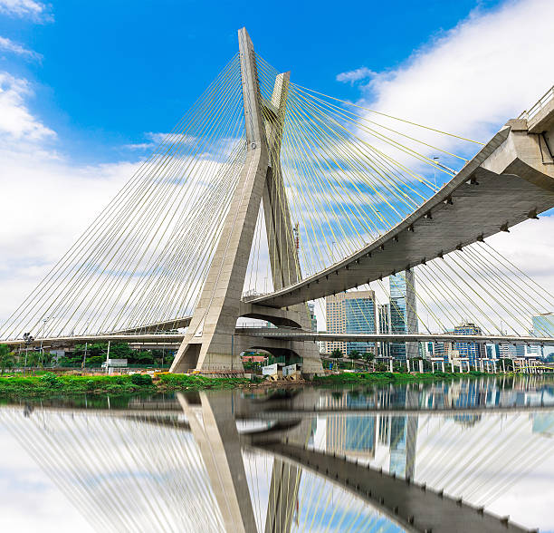 istock Estaiada Bridge in Sao Paulo, Brazil 471500054