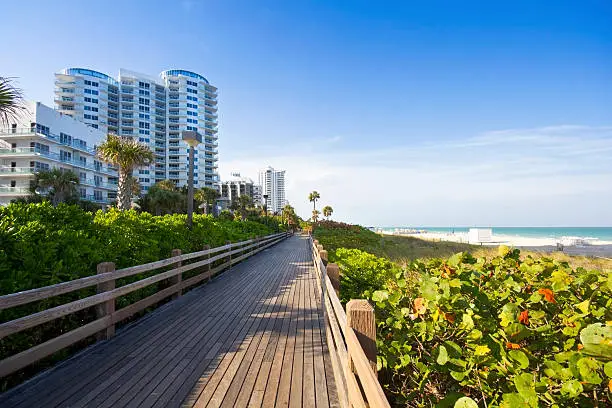 Photo of Miami Beach Boardwalk