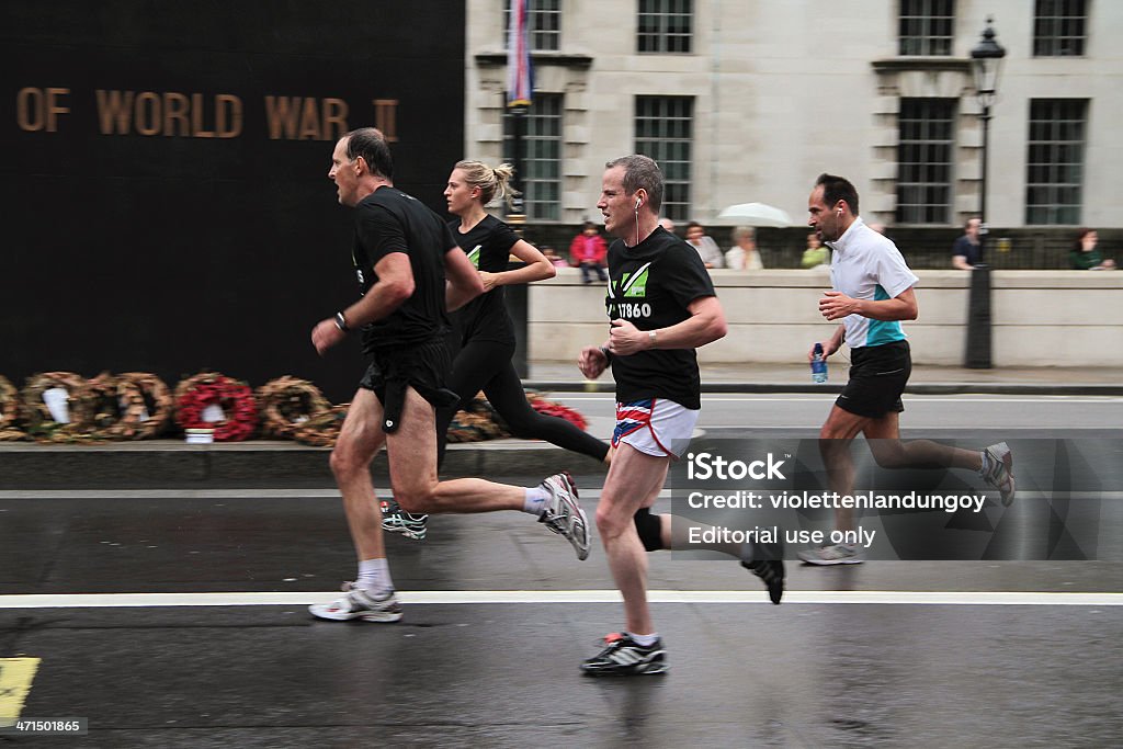 Läufer im 2012 in London Marathon 10 k - Lizenzfrei 10 000 Meter Stock-Foto