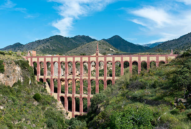 Built in the late 19th century and recently restored,  the Aguila aqueduct or \