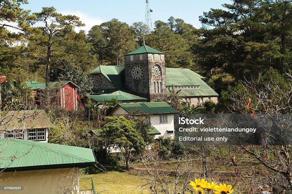 처치 오브 세인트메리 동정녀, Sagada - 로열티 프리 0명 스톡 사진