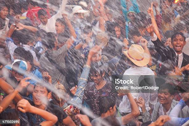 Foto de Thingyan Festival Da Água e mais fotos de stock de Esparramar líquido - Esparramar líquido, Festival tradicional, Água