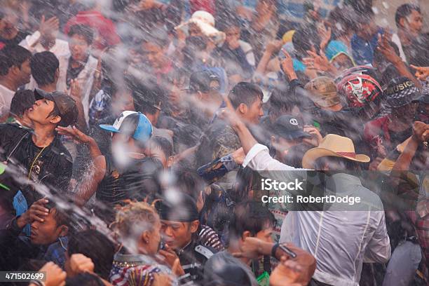 Thingyan Water Festival Stock Photo - Download Image Now - Adulation, Adult, Aiming