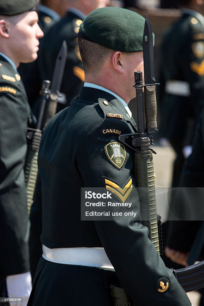 Soldado do Canadá - Royalty-free Adulto Foto de stock