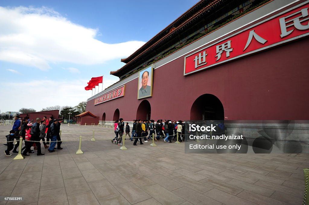 Brama Tiananmen i Zakazane Miasto - Zbiór zdjęć royalty-free (Architektura)