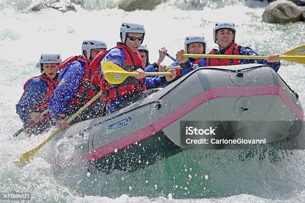 Rafting Stockfoto und mehr Bilder von Abenteuer - Abenteuer, Aktivitäten und Sport, Anführen