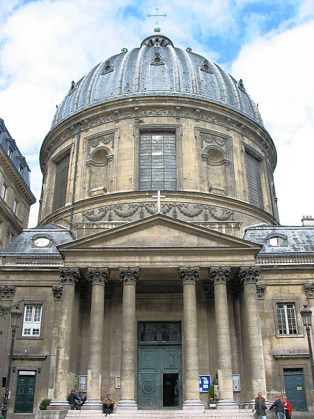 Notre-Dame de l'Assomption Igreja - fotografia de stock