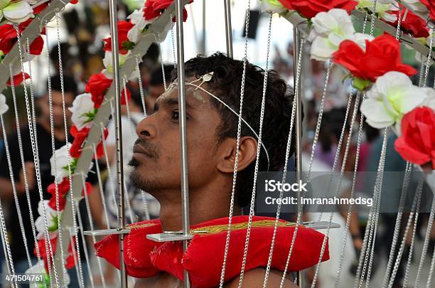 Hinduista Thaipusam Święto Piercing Miłośniczką W Singapurze - zdjęcia stockowe i więcej obrazów Bramin