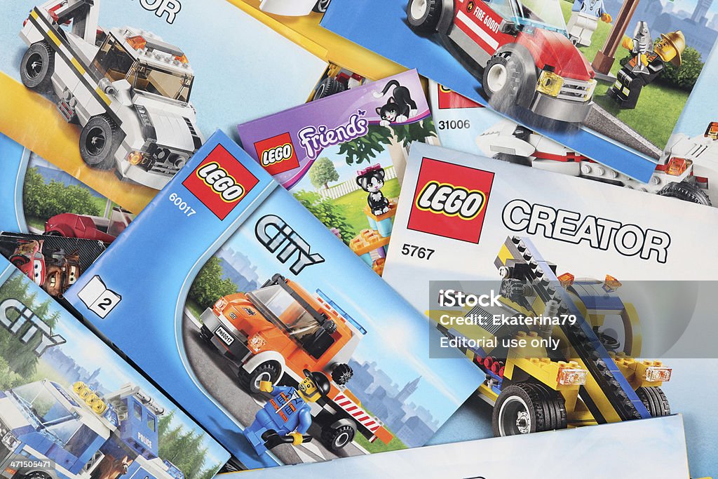 Lego Building Instructions Stock - Download Image Now - Lego, - Activity, Creativity -