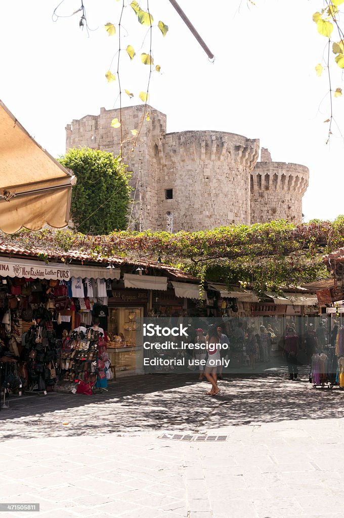 Altstadt von Rhodos, Griechenland - Lizenzfrei Altstadt Stock-Foto