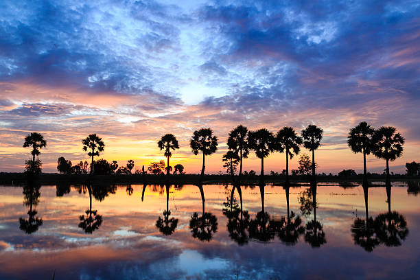 istock Beautiful sunrise at Chau Doc, An Giang, Vietnam 471507934