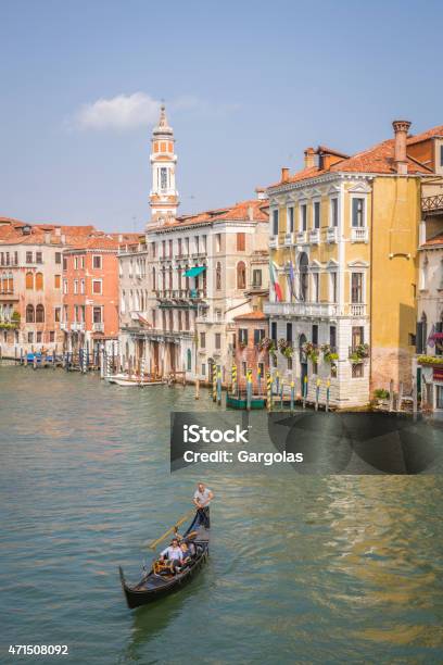 View Of The Grand Canal Venice Italy Stock Photo - Download Image Now - 2015, Ancient, Architecture