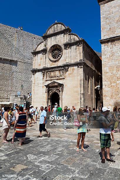 Dubrovnik Croácia - Fotografias de stock e mais imagens de Ao Ar Livre - Ao Ar Livre, Bairro Antigo, Cidade
