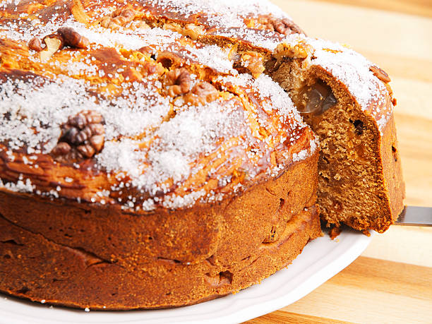 istock Homemade cake with dried fruits 471508141