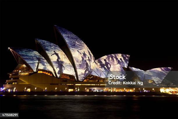 Sydney Opera House - Fotografie stock e altre immagini di Vivid Sydney - Vivid Sydney, Sydney, Teatro dell'Opera di Sydney