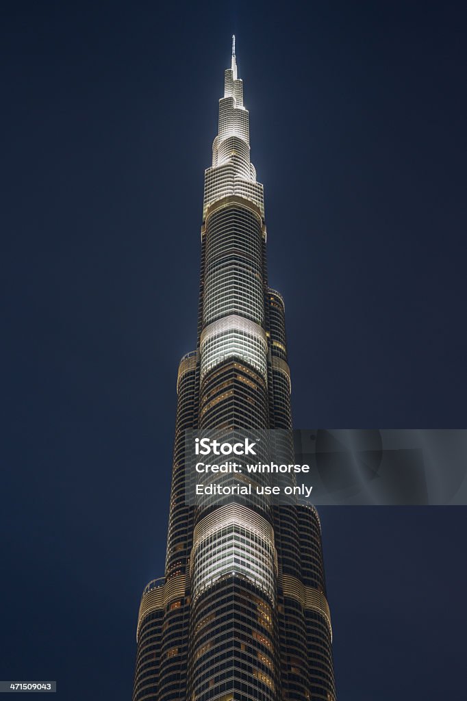 Burdż Chalifa w Dubaju - Zbiór zdjęć royalty-free (Architektura)