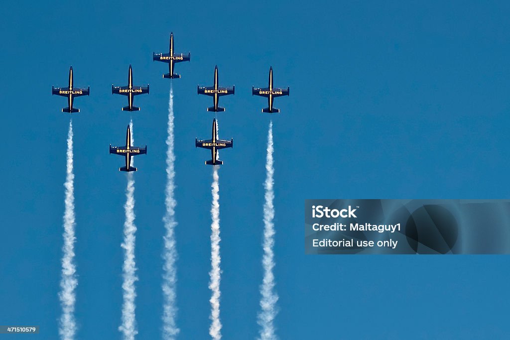 Breitling Jet-Team - Lizenzfrei Breitling Stock-Foto