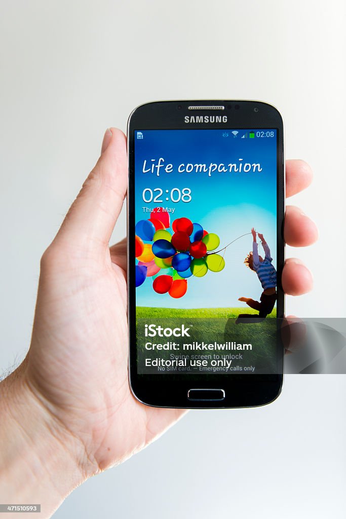 Samsung Galaxy S4 - Foto de stock de AT&amp;T royalty-free