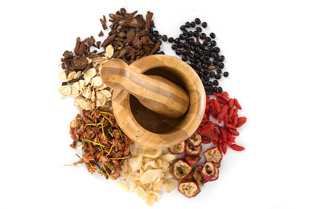 istock Chinese medicine and its facility 471510939