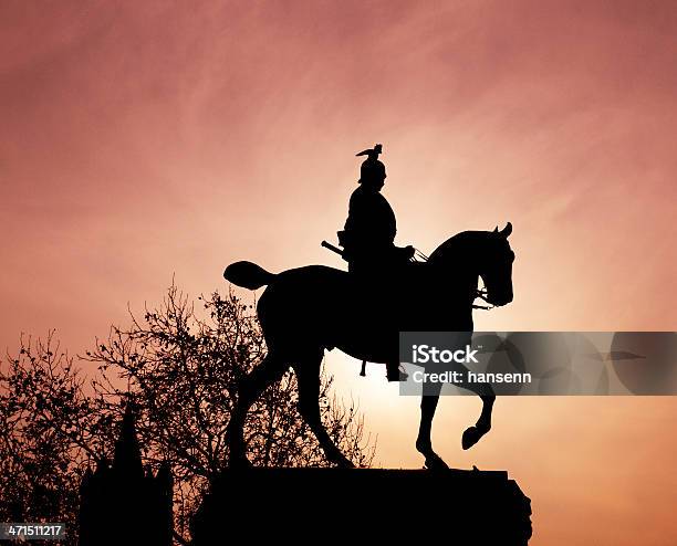 Equistrian Estatua Foto de stock y más banco de imágenes de Aire libre - Aire libre, Alemania, Arquitectura