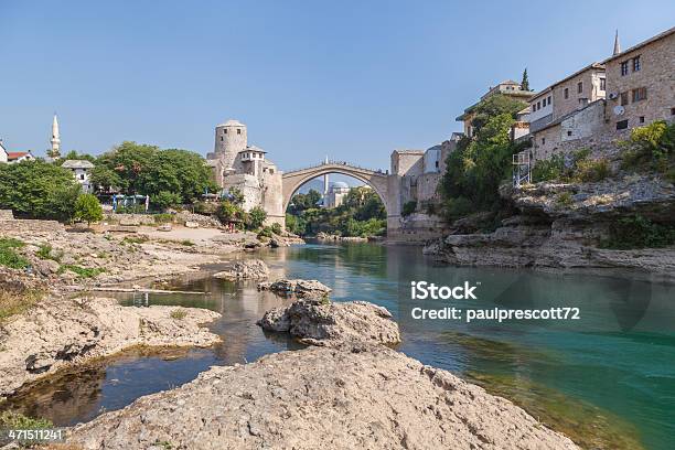 Old Bridge Mostar Stockfoto und mehr Bilder von Alt - Alt, Architektur, Balkan