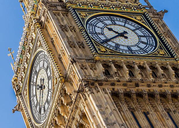 Big Ben, House of Parliament, Westminster, London, UK stock photo