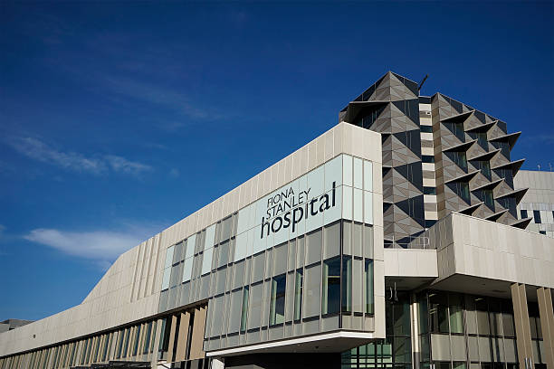 Fiona Stanley Hospital, Western Australia. stock photo