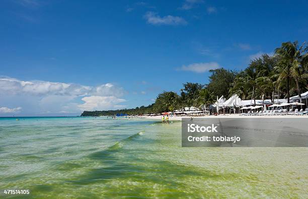 Spiaggia Di Isola Di Boracay Filippine - Fotografie stock e altre immagini di Acqua - Acqua, Ambientazione esterna, Ambientazione tranquilla