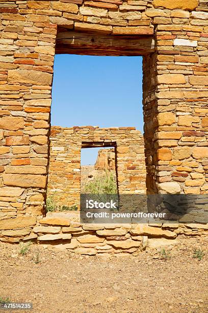 Casa Rinconada Rovineparco Nazionale Storico Della Cultura Chaco - Fotografie stock e altre immagini di Ambientazione esterna