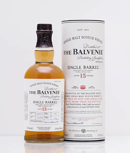 이 balvenie 위스키 - the balvenie whisky 뉴스 사진 이미지