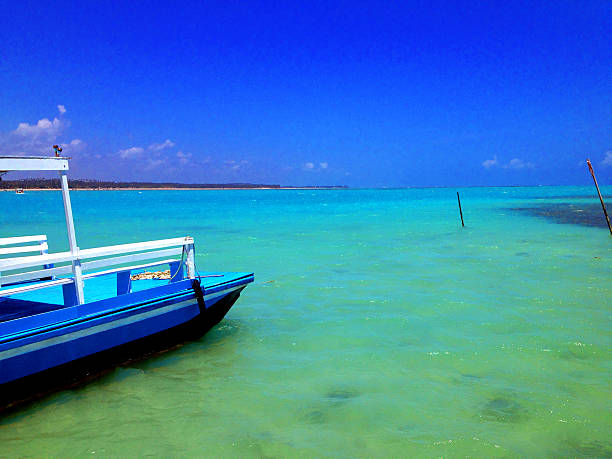 Beautiful scenery of a summer day in a blue sea