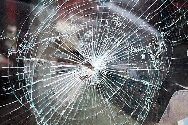 istock Damaged glass and window 471515712