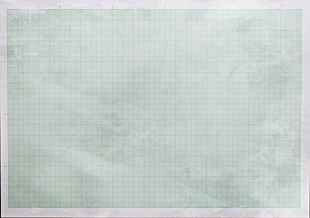 gráfico de textura de papel viejo - graph paper mesh paper book fotografías e imágenes de stock