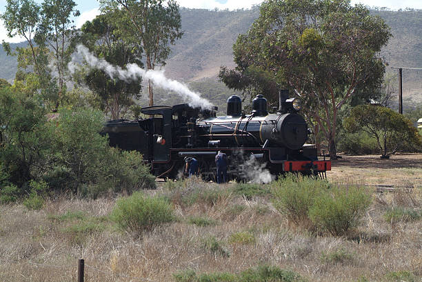 austrália, pichi richi railway - wartung - fotografias e filmes do acervo