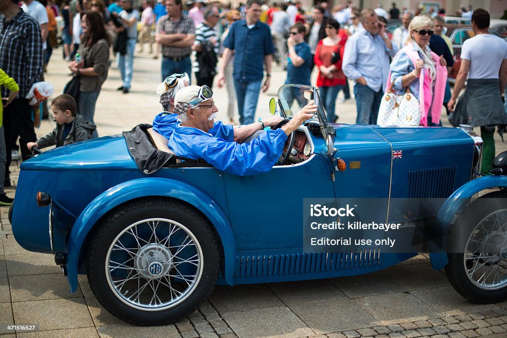 Coche clásico hermosa MG - Foto de stock de Antigualla libre de derechos