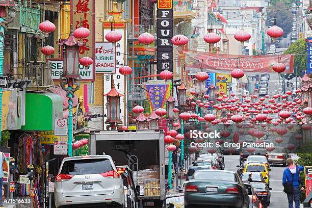 Foto de Chinatown De São Francisco e mais fotos de stock de Bairro chinês - Bairro chinês, Califórnia, Cidade