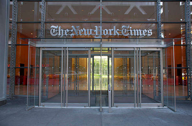 New York Times 스톡 사진