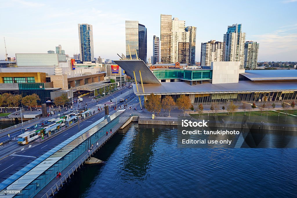 Vista da Cidade de Melbourne - Royalty-free Ao Ar Livre Foto de stock