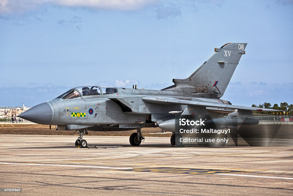 RAF Tornado - Foto de stock de Avião Militar royalty-free