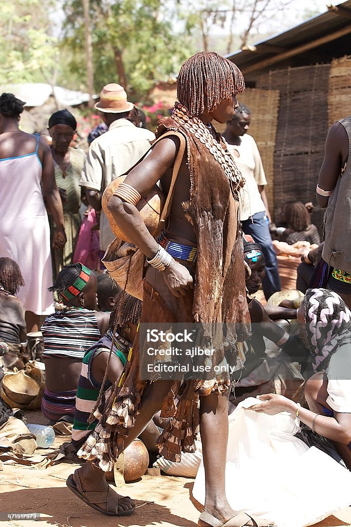 Afrikanische Frau - Lizenzfrei Afrika Stock-Foto