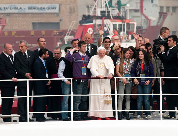 papa benedicto xvi - benedict xvi fotografías e imágenes de stock