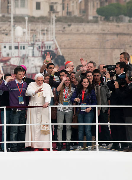 papa benedicto xvi - benedict xvi fotografías e imágenes de stock