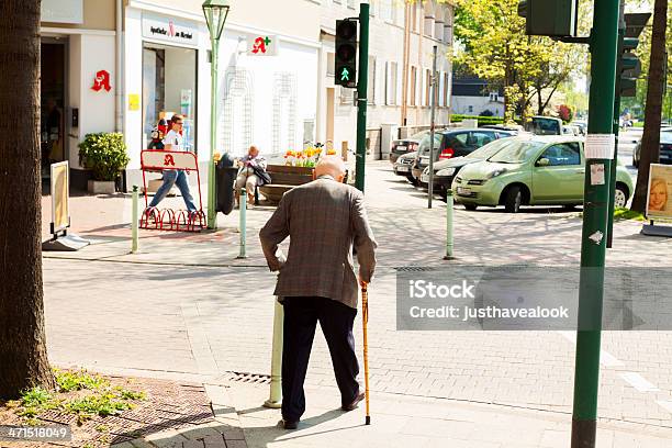 Old In Town Stock Photo - Download Image Now - Active Seniors, Adult, City