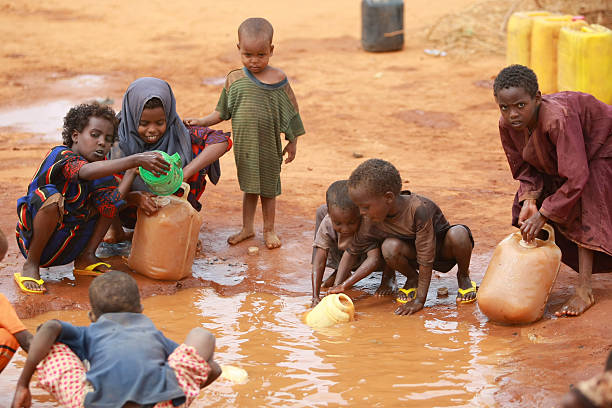 famine en afrique dadaab camp de réfugiés - culture tribale africaine photos et images de collection