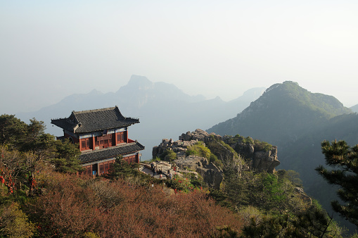 Mountain Ridge Trail with Stunning View of Downtown Seoul in the Distance - Seoul, South Korea