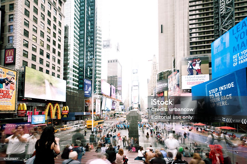 Times Square, New York City - Foto stock royalty-free di Adulto